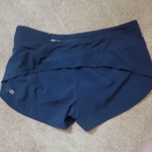 Lululemon Athletica Dark Blue Athletic Shorts